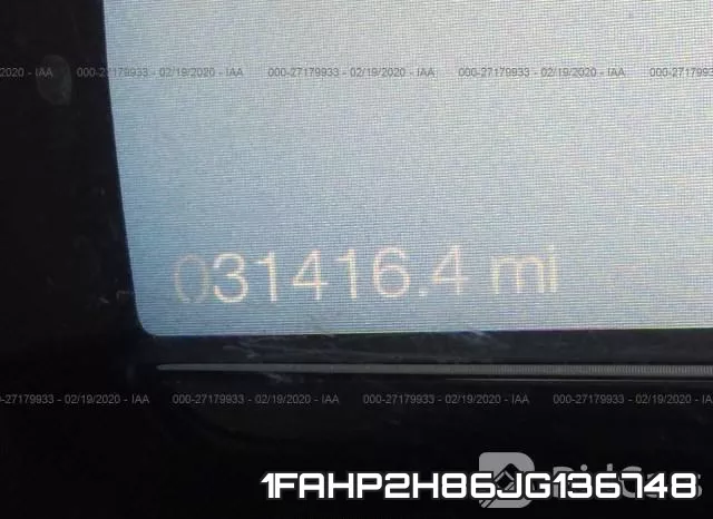 1FAHP2H86JG136748 фото 6