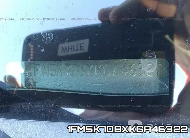 1FM5K7D8XKGA46322 фото 7