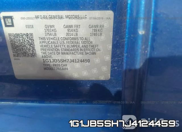 1G1JB5SH7J4124459 фото 10