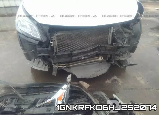 1GNKRFKD6HJ252074 фото 7