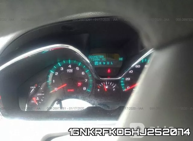1GNKRFKD6HJ252074 фото 8