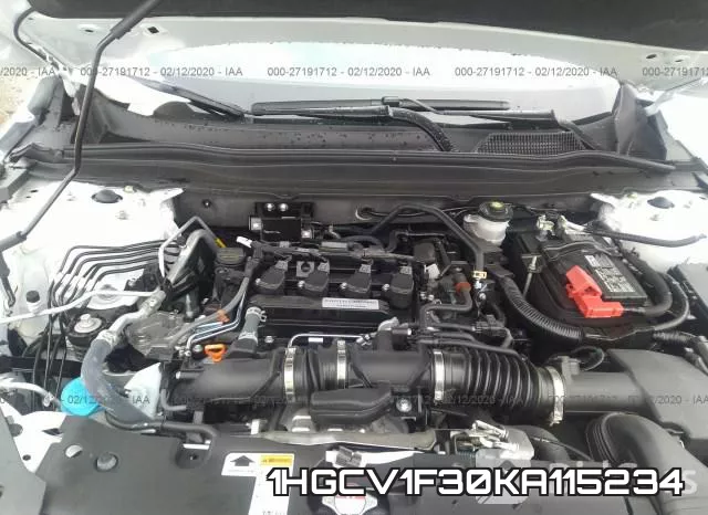 1HGCV1F30KA115234 фото 2