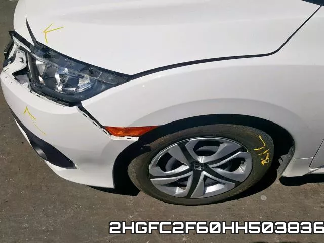 2HGFC2F60HH503836 фото 10