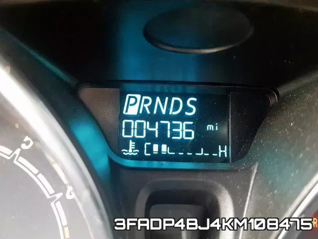 3FADP4BJ4KM108475 фото 4
