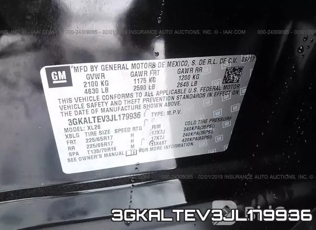 3GKALTEV3JL179936 фото 6