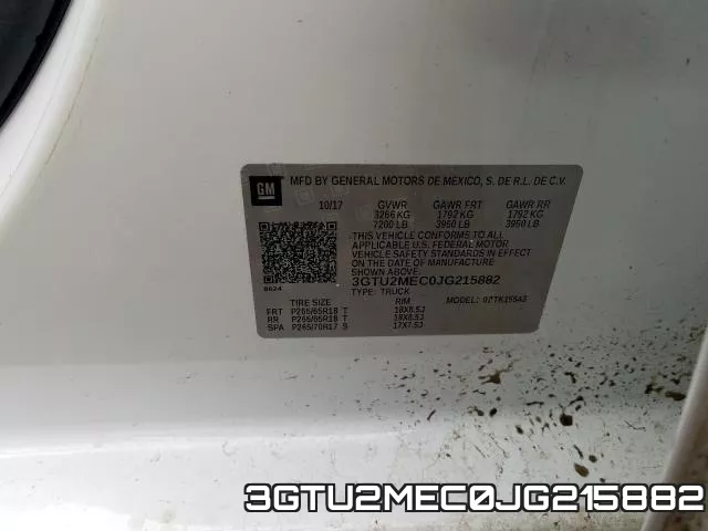 3GTU2MEC0JG215882 фото 2