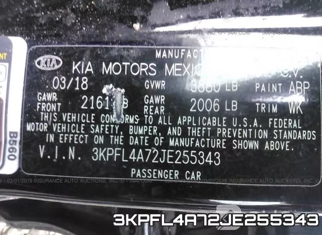 3KPFL4A72JE255343 фото 10