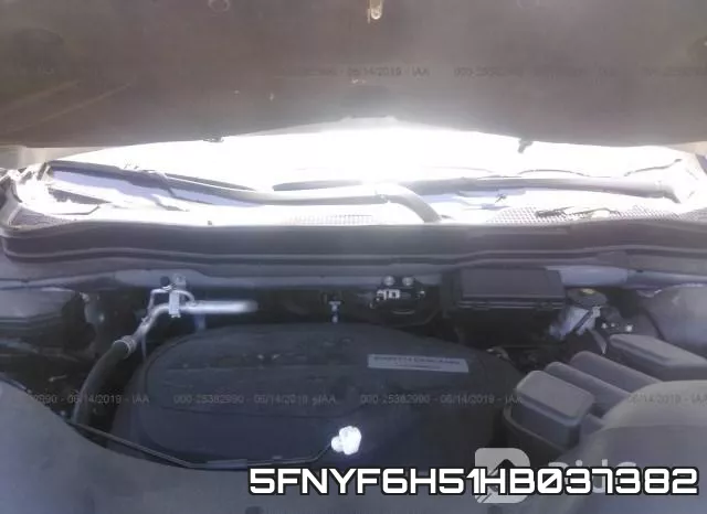 5FNYF6H51HB037382 фото 2
