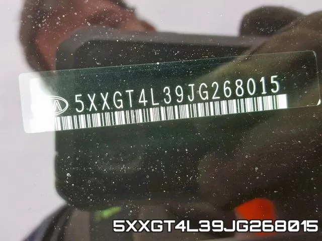 5XXGT4L39JG268015 фото 2