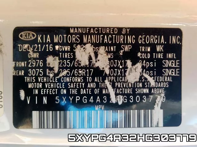 5XYPG4A32HG303779 фото 2