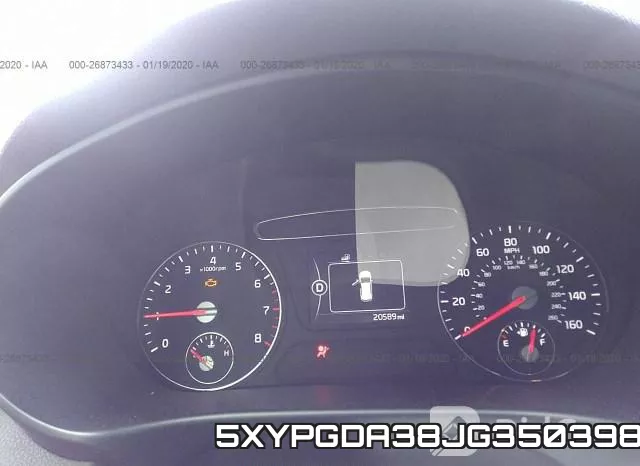 5XYPGDA38JG350398 фото 8