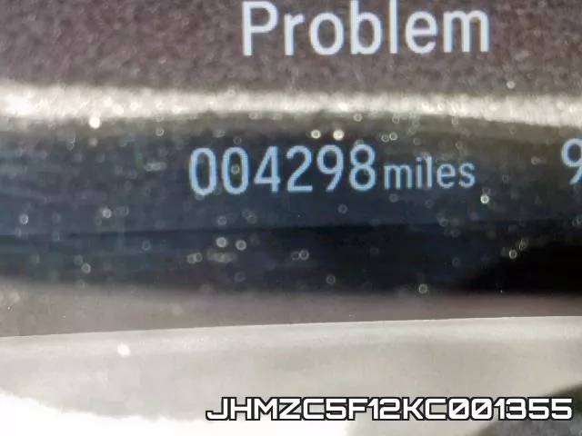 JHMZC5F12KC001355 фото 2