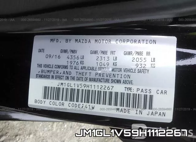 JM1GL1V59H1112267 фото 10