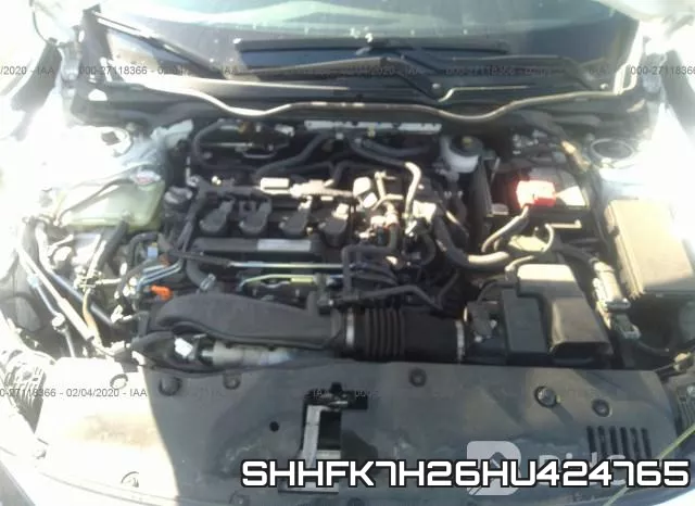 SHHFK7H26HU424765 фото 2