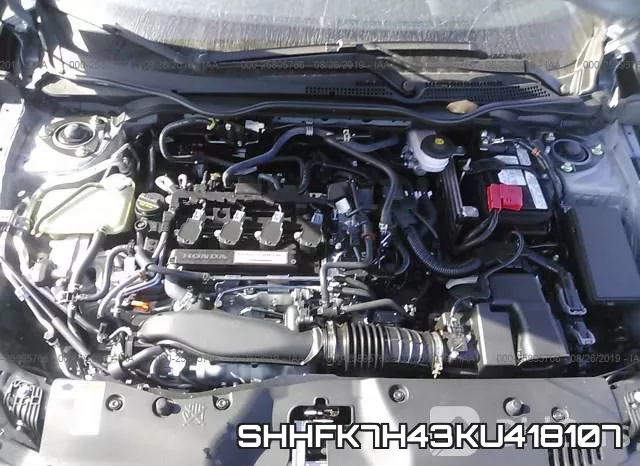 SHHFK7H43KU418107 фото 2