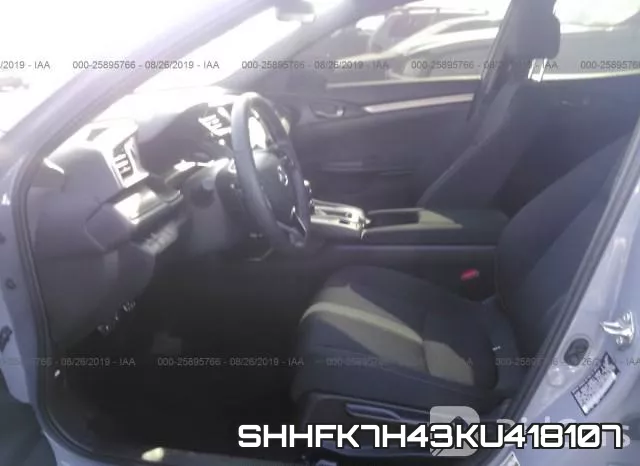 SHHFK7H43KU418107 фото 3