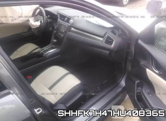 SHHFK7H47HU408365 фото 6