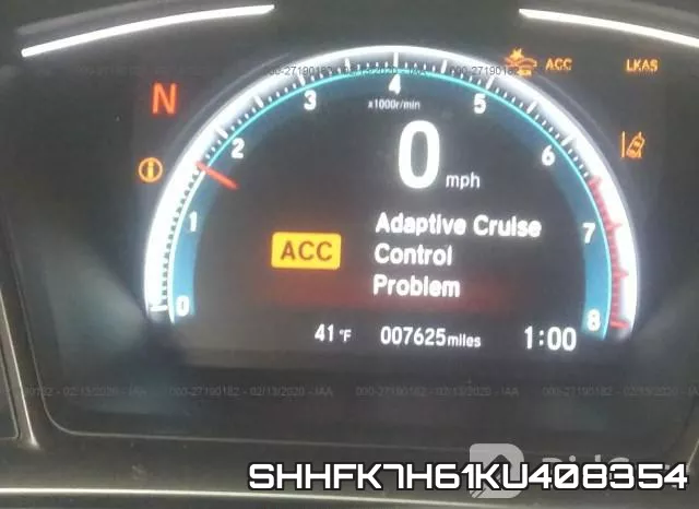SHHFK7H61KU408354 фото 8