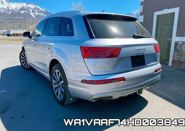 WA1VAAF74HD003849 фото 2