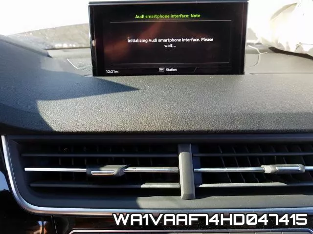 WA1VAAF74HD047415 фото 4