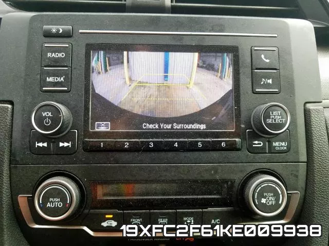 19XFC2F61KE009938 фото 8