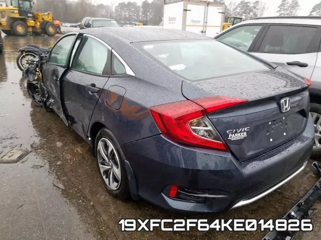 19XFC2F64KE014826 фото 4