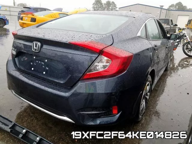19XFC2F64KE014826 фото 5