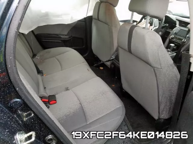 19XFC2F64KE014826 фото 7