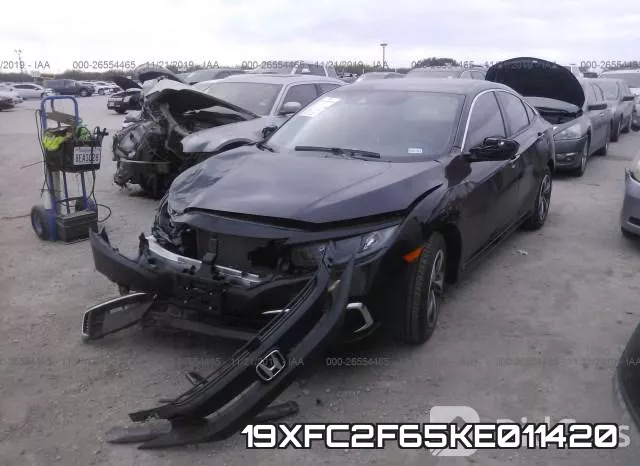 19XFC2F65KE011420 фото 3