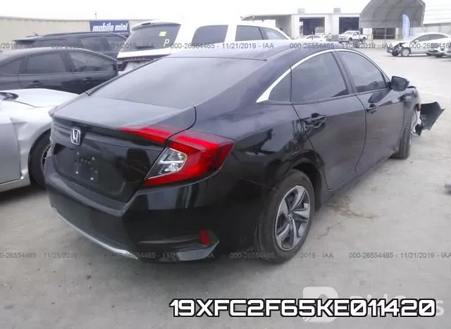19XFC2F65KE011420 фото 5