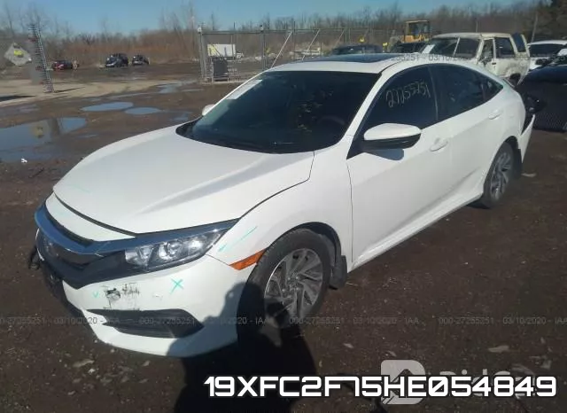 19XFC2F75HE054849 фото 3