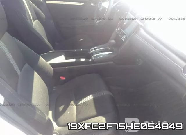 19XFC2F75HE054849 фото 6
