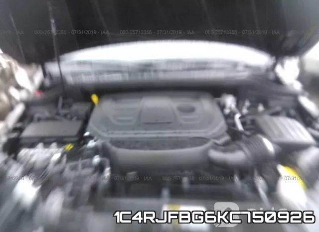 1C4RJFBG6KC750926 фото 2