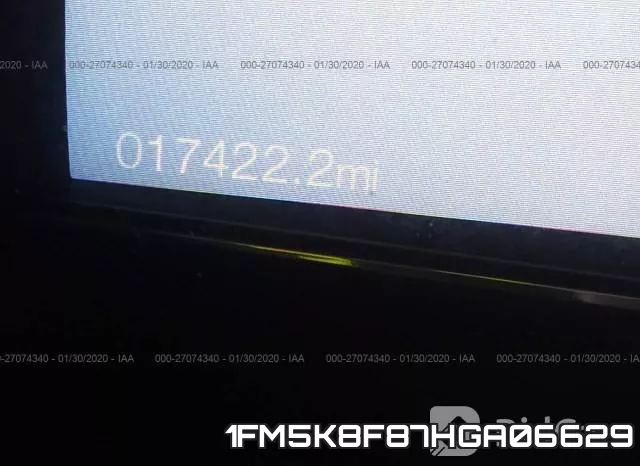 1FM5K8F87HGA06629 фото 8