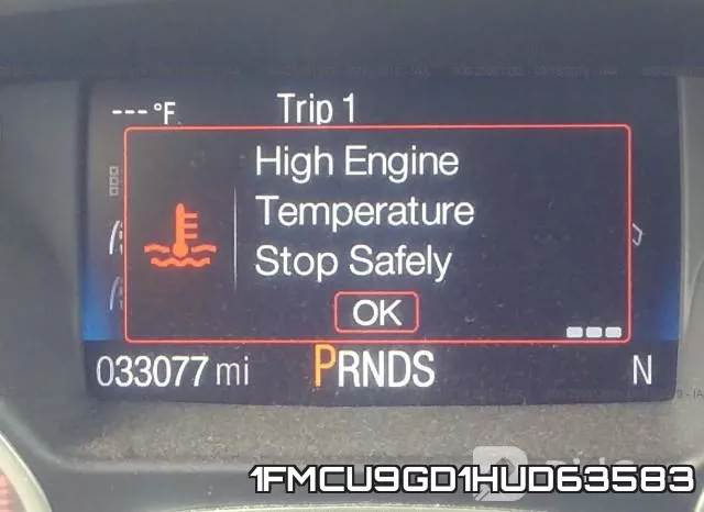 1FMCU9GD1HUD63583 фото 8