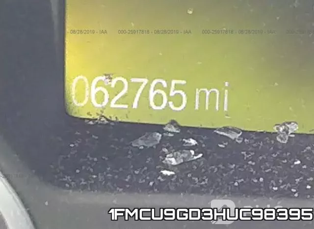 1FMCU9GD3HUC98395 фото 8