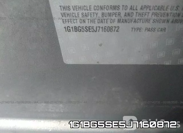1G1BG5SE5J7160872 фото 5
