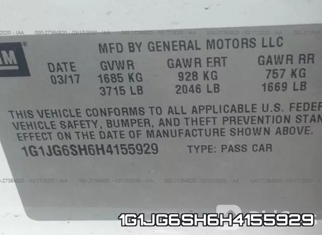 1G1JG6SH6H4155929 фото 10