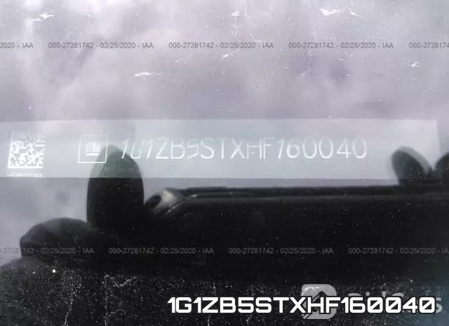 1G1ZB5STXHF160040 фото 6
