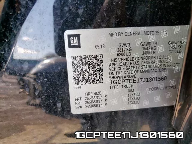 1GCPTEE17J1301560 фото 2