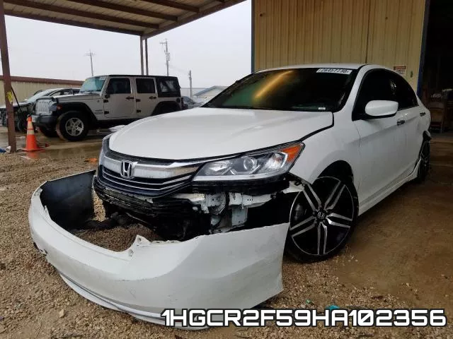 1HGCR2F59HA102356 фото 3