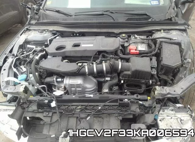 1HGCV2F33KA006594 фото 2