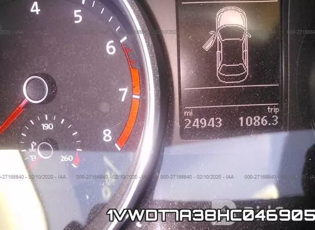 1VWDT7A38HC046905 фото 4