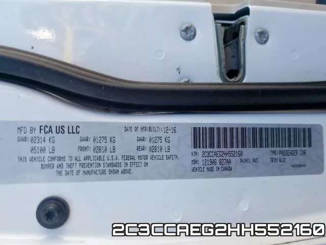 2C3CCAEG2HH552160 фото 2