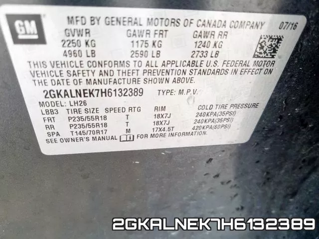 2GKALNEK7H6132389 фото 2