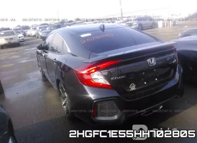 2HGFC1E55HH702805 фото 4