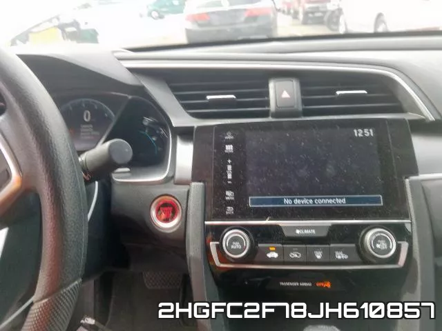 2HGFC2F78JH610857 фото 6