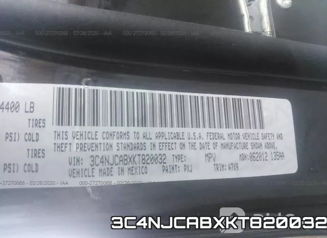 3C4NJCABXKT820032 фото 10