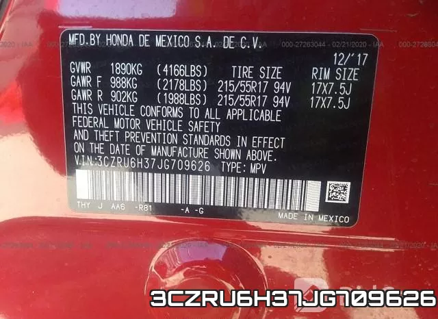 3CZRU6H37JG709626 фото 10