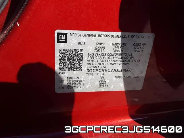 3GCPCREC3JG514600 фото 2